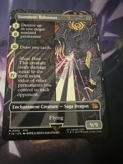 Summon: Bahamut (Borderless) Final Fantasy Regular - Image 1