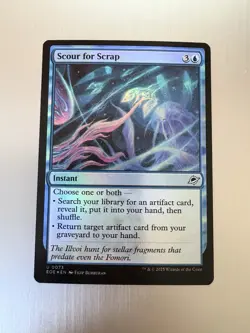 Scour For Scrap - 73 - MTG: Edge of Eternities - Uncommon - FOIL - Image 1