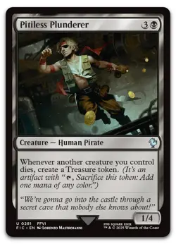 Pitiless Plunderer #281 (NM) Final Fantasy FIC Magic MTG - Image 1