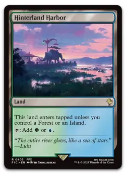Hinterland Harbor #403 (NM) Final Fantasy FIC Magic MTG - Image 1