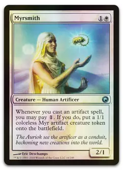 Myrsmith #16 (Foil) (NM) Scars of Mirrodin SOM Magic MTG - Image 1