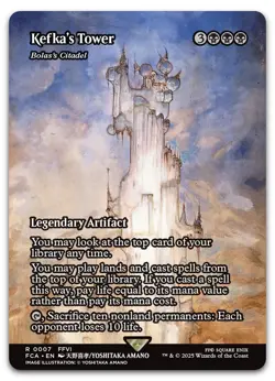 Kefka's Tower - Bolas's Citadel (Showcase) #7 (NM) Final Fantasy FCA Magic MTG - Image 1