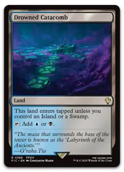 Drowned Catacomb #388 (NM) Final Fantasy FIC Magic MTG - Image 1