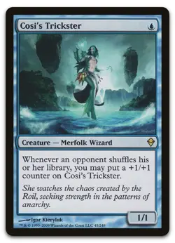 Cosi's Trickster #45 (LP) Zendikar ZEN Magic MTG - Image 1