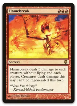 Flamebreak #61 (LP) Darksteel DST Magic MTG - Image 1