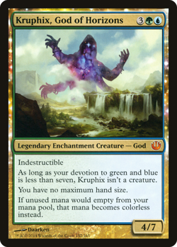 Kruphix, God of Horizons #152 (MP) Journey Into Nyx JOU Magic MTG - Image 1