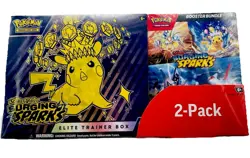 Pokemon TCG Scarlet &Violet Surging Sparks Elite Trainer box + Booster Bundle - Image 1