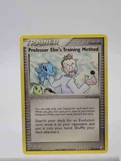 2005 EX - Unseen Forces Pokemon Professor Elm’s Training Method Uncommon #89 - Image 1