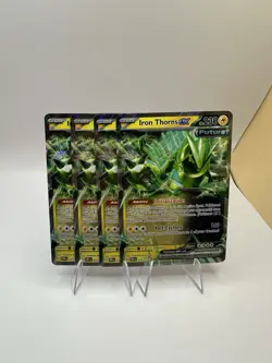 Pokemon Iron Thorns ex Playset Lot (4 Cards): 4x 077/167 TWM - 32/131 PRE NM - Image 1