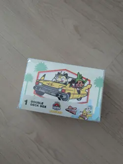 Pokemon World Championships 2025 Anaheim Car Scene Double Deck Box - Image 1