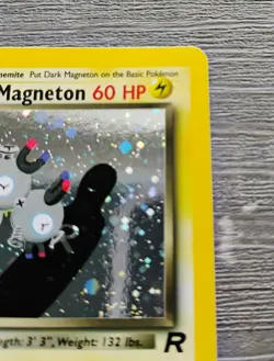 2000 Pokemon Dark Magneton Holo 11/82 Team Rocket LP - Image 4