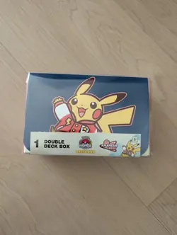 Pokemon World Championships 2025 Anaheim Pikachu Double Deck Box - Image 1