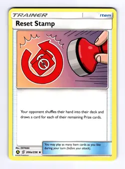 Reset Stamp - 206a/236 Alternate Art Promos #206a (2020) Promo NM Pokemon - Image 1