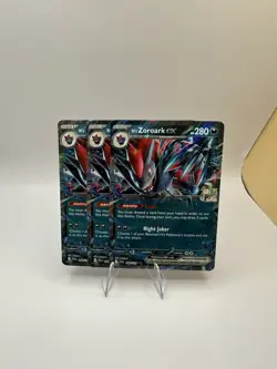 3x N's Zoroark EX 98/159 Double Rare Pokemon Journey Together NM ENG - Image 1
