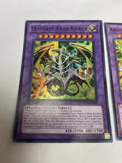 Yugioh - Ultimate Axon Kicker DREV-EN039 1st Edition SUPER VLP/NM X1 + BONUS - Image 2