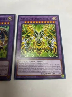 Yugioh - Ultimate Axon Kicker DREV-EN039 1st Edition SUPER VLP/NM X1 + BONUS - Image 3