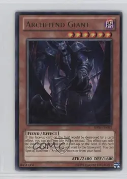 Archfiend Giant Unlimited YuGiOh Shadow Specters #SHSP-EN083 - Image 1