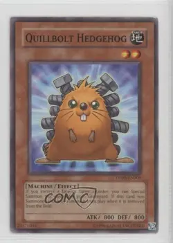 Quillbolt Hedgehog Unlimited YuGiOh Yusei Fudo Duelist Pack #DP08-EN005 2009 - Image 1