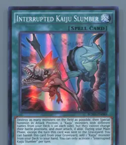 Interrupted Kaiju Slumber #BOSH-EN089 Yugioh - Image 1