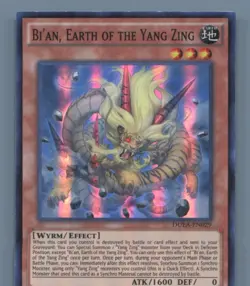 Bi'an, Earth of the Yang Zing #DUEA-EN029 Yugioh - Image 1