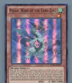 Pulao, Wind of the Yang Zing #DUEA-EN031 Yugioh - Image 1