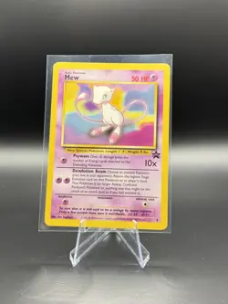 Mew Black Star Promo 8 Non-Holo Rare 2000 WOTC Vintage Pokemon Card - Image 1