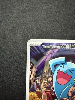 Team Rocket's Wobbuffet #203 Pokemon Center PROMO Card Holo NM ENG - Image 2