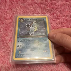 1st Edition Dark Blastoise 3/82 Team Rocket Holo Rare Pokemon Card TCG - Image 2