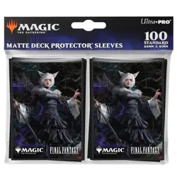Final Fantasy B 100 ULTRA PRO MTG deck protectors card sleeves - Image 1