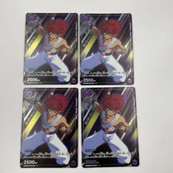 Union Arena Card 4x Jin YYH1110 Parallel Rare Action Point - Image 1