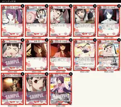 Union Arena Card Game Yuki Majo Deck SR Normal - Image 1