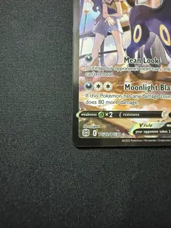 Authentic Brilliant Stars Trainer Gallery TG22/TG30 Umbreon V Pokemon Card Rare - Image 5