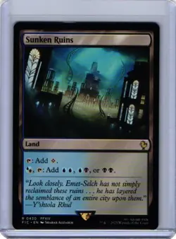 Sunken Ruins #430 (NM) Final Fantasy FIC Magic MTG - Image 1