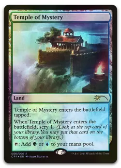 Temple of Mystery #6 (Foil) (LP) Unique and Miscellaneous Promos UMP Magic MTG - Image 1