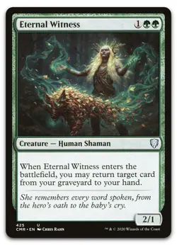 Eternal Witness #425 (NM) Commander Legends CMR Magic MTG - Image 1
