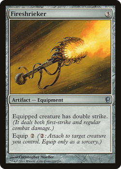 Fireshrieker #199 (MP) Conspiracy CNS Magic MTG - Image 1