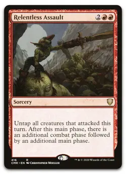 Relentless Assault #416 (NM) Commander Legends CMR Magic MTG - Image 1