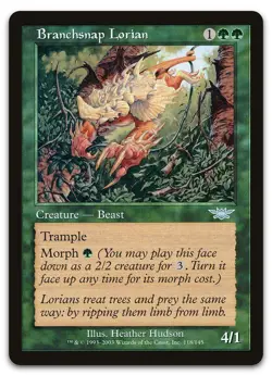 Branchsnap Lorian #118 (NM) Legions LGN Magic MTG - Image 1