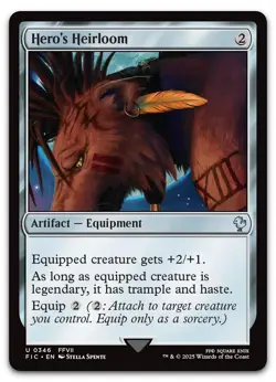 Hero's Heirloom #346 (NM) Final Fantasy FIC Magic MTG - Image 1