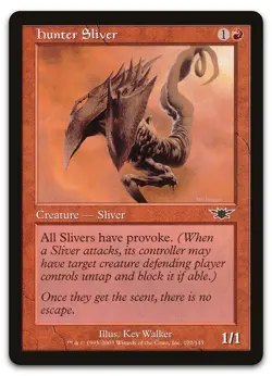 Hunter Sliver #102 (NM) Legions LGN Magic MTG - Image 1