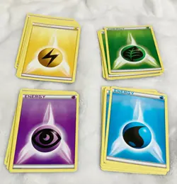 Nintendo, Pokemon Pocket Monsters Element Energy Battle Cards, Lot of 36 Cards - Image 1