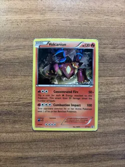 💎Volcanion Cosmos Holo XY164 XY Promo Pokemon HP - Image 1