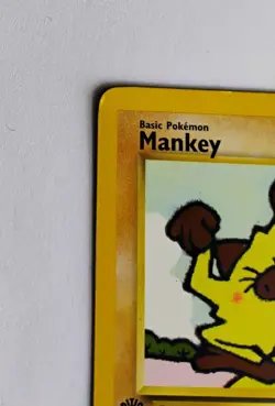 Pokemon 2000 Team Rocket 1st Edition Mankey 61/82 - Image 3