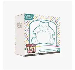 Pokemon - TCG - Scarlet & Violet 151 - Elite Trainer Box - Sealed ETB - Snorlax - Image 1