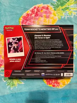 Pokemon TCG Team Rocket’s Mewtwo Ex Box Destined Rivals Scarlet & Violet Sealed - Image 5