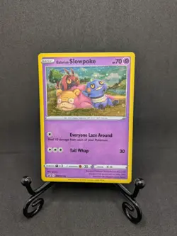 Galarian Slowpoke - SWSH126 - Pokemon Sword & Shield Promo Holo Card LP - Image 1