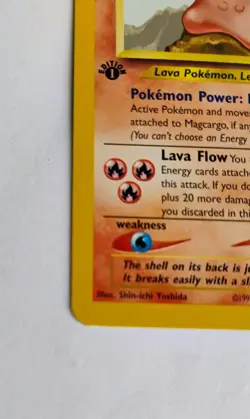 Magcargo 1st Edition Neo Revelation 33/64 WOTC Vintage Pokemon NM - Image 5
