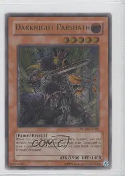 Darknight Parshath Unlimited YuGiOh Phantom Darkness #PTDN-EN082 2008 - Image 1