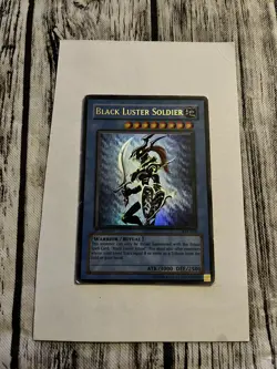 Yugioh Black Luster Soldier SYE-024 & Ritual SYE-025 Ultra Rare 1st Edition MP - Image 2