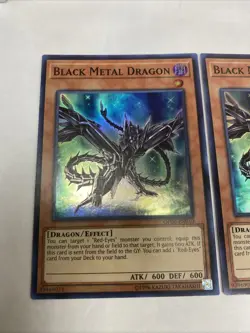 Yugioh - Black Metal Dragon OP06-EN010 SUPER VLP/NM X2 SET - CORE - Image 2
